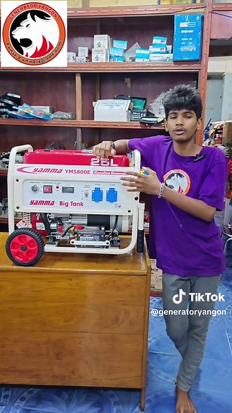 YAMMA YM 5800E Watt 3300 Generator Yangon စက်ပစွည်းမှာယူလိုပါက 09 421025075 09 420257983 အမှတ် (၆၃) ၊ ၅၄လမ်း ၊ လမ်းထဲ ၊ ပုဇွန်တောင်မြို့နယ် ၊ ရန်ကုန်မြို့။ #generatoryangon #generator_yangon #yamma