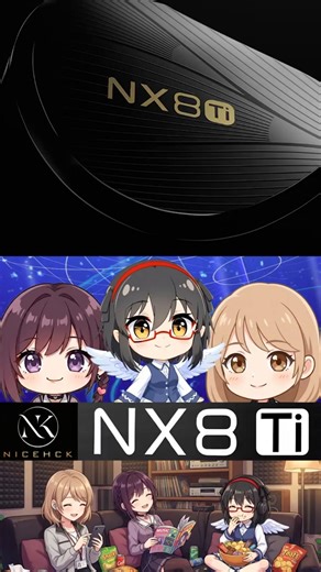 【有線イヤフォン】NICEHCK NX8 Ti #shorts #イヤホンレビュー #iem