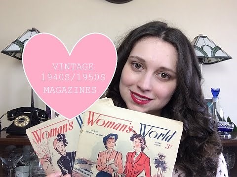 1940s/1950s Vintage Magazines I Unboxing