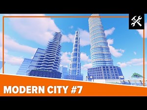 Modern City #7: Skyscrapers - Minecraft Timelapse