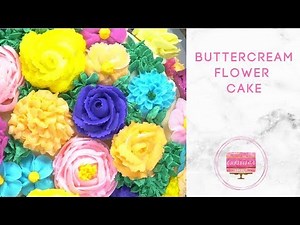 How to Make a Buttercream Flower Cake