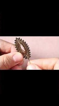 Oval beaded ring tutorial #tutorial #diy #handmade