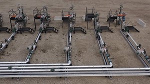 Pump Station Action Stunning Aerial Shot Stock Footage Video (100% Royalty-free) 1108300267 | Shutterstock