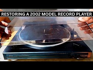 DIY Record Player Restoration — 2002 Model Edition
