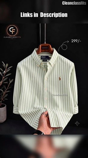 Pinstripe shirts starting from 249/- #fashion #mensfashion # #glowup