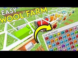 The EASIEST Wool Farm in Minecraft 1.21 (Tutorial)