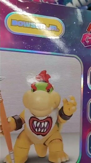Super Mario Bros Galaxy Movie Bowser Jr figure at Walmart !