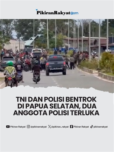 Bentrokan antara personel Polri dan TNI terjadi di Keppi, ibu kota Kabupaten Mappi, Papua Selatan. Laporan mencatat dua anggota polisi mengalami luka-luka. Kapolres Mappi, Kompol Suparmin, membenarkan kejadian itu. Kepada Antara, Kamis (12/2/2026), ia menyampaikan bahwa bentrokan berlangsung pada Rabu malam (11/2) hingga Kamis pagi (12/2). Menurut penjelasannya, peristiwa bermula ketika seorang anggota Polri melintas di depan Markas Komando Batalyon Teritorial Pembangunan (TP) Keppi dengan seped