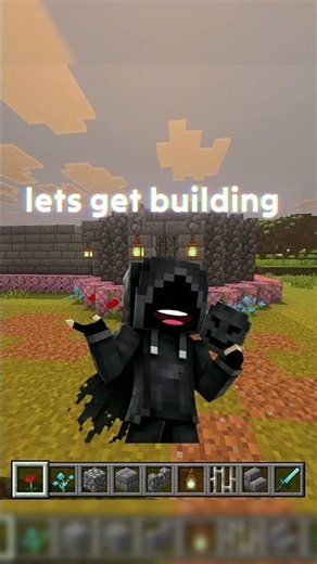 Day 8: Building a MASSIVE Minecraft Castle as a Total Noob.. You Decide How Big 🏰 #minecraft #viral