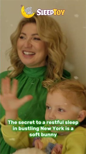 Soft bunny Luna | Toy for children to sleep with | New York and the benefits of toys