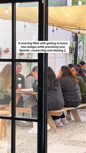 Our Spanglish Social: Conexcion y Calma 🧘🏽‍♀️🧘🏽‍♀️ An easy way to connect, practice your Spanish (or English) and then relax with a guided meditation and sound bath in Spanish. Una forma linda y fácil de conectar, practicar tu español (o inglés) y luego relajarte con una meditación guiada y un baño de sonido en español. #thespanglishsocialclub