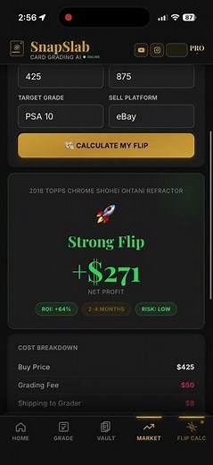 SnapSlab | AI Sports Card Grading & Market Values #aigrading #sportscards #baseballcards