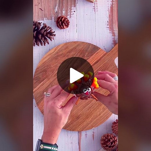 Semi-Homemade Turkey Cupcakes Tutorial