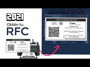 Como Tramitar RFC Por Primera Vez | Como Sacar Tu RFC Con Tu CURP 2021