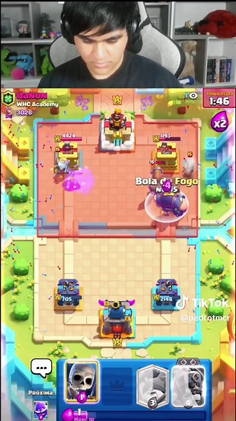 Achieving Victory with Perfect Fireball in Clash Royale