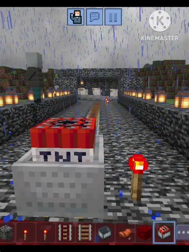 bowling Minecraft vs Minecraft sheep #memes #bfdiflower