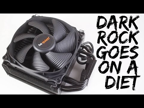 be quiet! Dark Rock Slim Review - the QUIETEST cooler we've tested!
