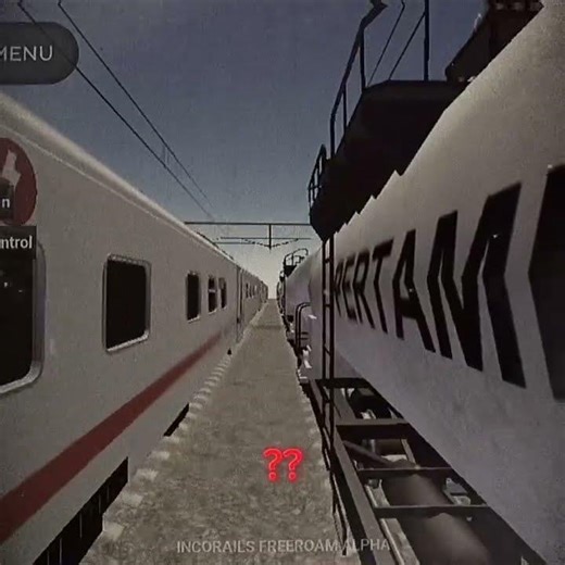 kereta api pertamina tambahan batubara vs ka motis