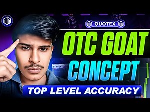 QUOTEX OTC MARKET GOAT CONCEPT 🧠| QUOTEX TRADING STRTEGY | QUOTEX BEST STRATEGY