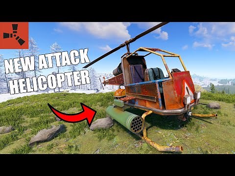 The NEW Attack Helicopter Is INSANE! - Rust