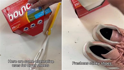 7 ways to use dryer sheets, including freshening shoes and removing scuff marks