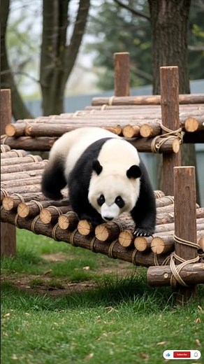 Funny Panda Fails Compilation #funny #panda #shorts