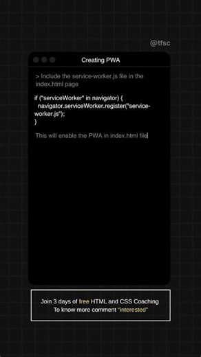 What is PWA? Build a Simple Progressive Web App in Minutes 🚀