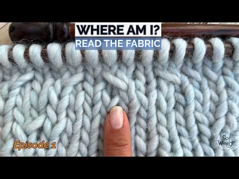 Never lose your place again! Reading Your Stitches -Ep 1 👉 Where Am I in My Knitting? Series