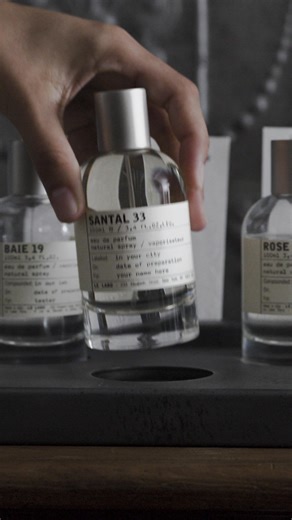 An open fire... the soft drift of smoke... discover SANTAL 33. Personalize your label with a message of your choice. | Le Labo Fragrances