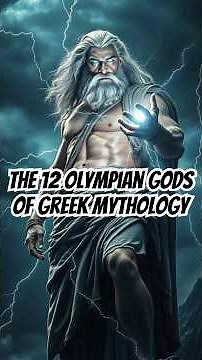 The 12 Olympian Gods Of Greek Mythology 🏛️⚡️