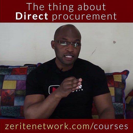 CIPS L4M1 The thing about Direct procurement