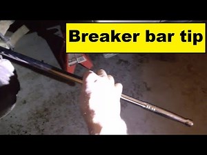 Breaker bar small tip