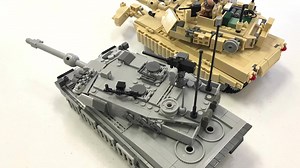 Lego 豹2A7 +（微型图比例尺）