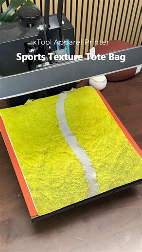 xToolOfficial on Instagram: "Inspired by the energy of Australian Open season. 🎾 Using the xTool Apparel Printer, we printed hyper-realistic sports textures—from tennis to baseball to football—on canvas totes. Every detail. Every surface. Printed with stunning clarity. ✨ 👉 Tap the link in our bio to learn more. #xTool #xToolApparelPrinter #DTFPrinting #AustralianOpen #TennisAesthetic #SportsDesign #CustomTote #PrintDetail #madewithxtool"