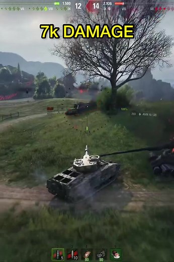 Caliban World of Tanks Blitz Showcase by Olyesya Tsy