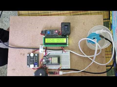 Water quality monitoring system using IOT