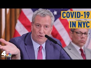 Mayor de Blasio Gives Updates on Coronavirus in NYC | NBC New York