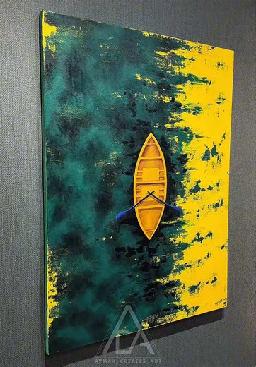 Ayman Creates Art: A Quiet Contrast Story