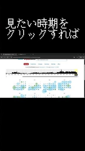 過去のページ見たいならこれ使え