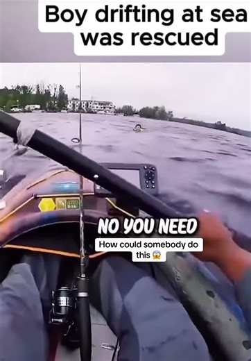 How sad how could you do this to your own child ❗️ #rescue #stranded #help #hero