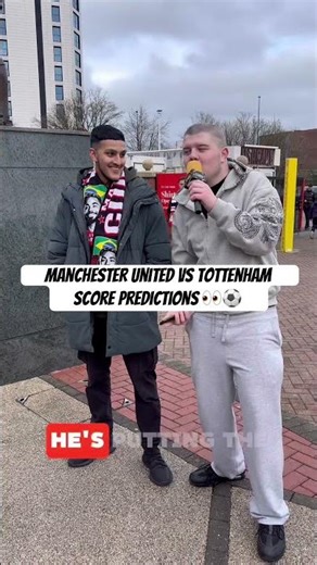 Mufc vs Tottenham Score Predictions 👀🤔 | LAB51