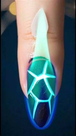 I Painted Matte Black Nails… Then THIS Volcano Glow Happened 😱🔥