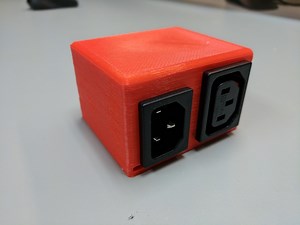 Power Entry Switch Box #3DThursday #3DPrinting