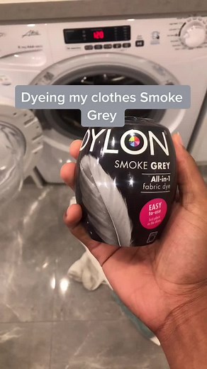 Dyeing Clothes Smoke Grey Tutorial