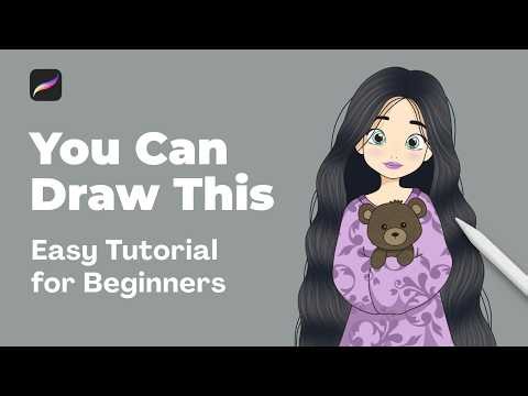 You Can Draw This! | Easy Procreate Tutorial for Beginners