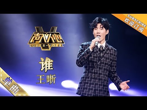 纯享版：王晰《谁》，沉醉在王晰绝美的低音中！-单曲纯享《声入人心》Super-Vocal【湖南卫视官方HD】