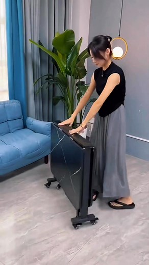 Link:- https://www.wishlink.com/share/ac75u Like♥️ follow and comment for the link✅ @ammus_finds . . Easy Folding Dining Table | Foldable Dinner | Cafe Table | Breakfast | Four Seater Dinning with Wheels for Home, Hotels, Office (Brown, Regular, table, dining table, foldable table, easy using, space saving #table #dining #diningtable #easyuse #spacesaving #easyfolding #hostel #apartments | Finds By Aswani