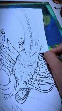 drawing Goku ultra instinct angry mod 😡 or senoron you favorite drawing comment please sapot