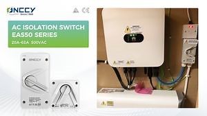 [Hot Item] AC 500V 63A Enclosed Motor Disconnect Switch for PV System 2p