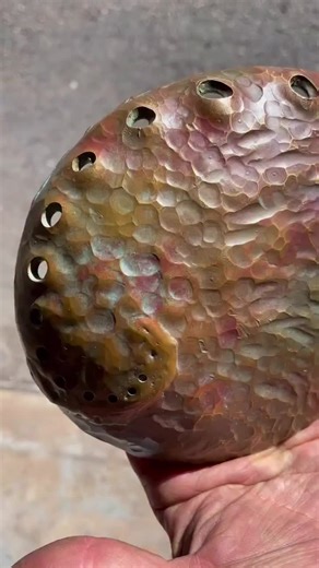 A bronze abalone shell made to complete a tide pool sculpture installation for a private residence. #abalone #tidepools #wildlifeart #lagunabeach